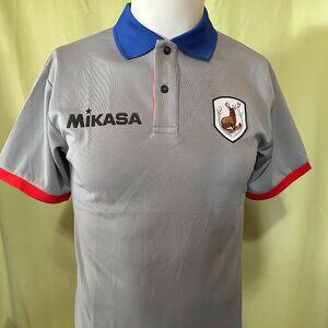 NWT Tampines Rovers FC Mikasa Men's Gray Polo Shirt Size XS Polyester  Singapore